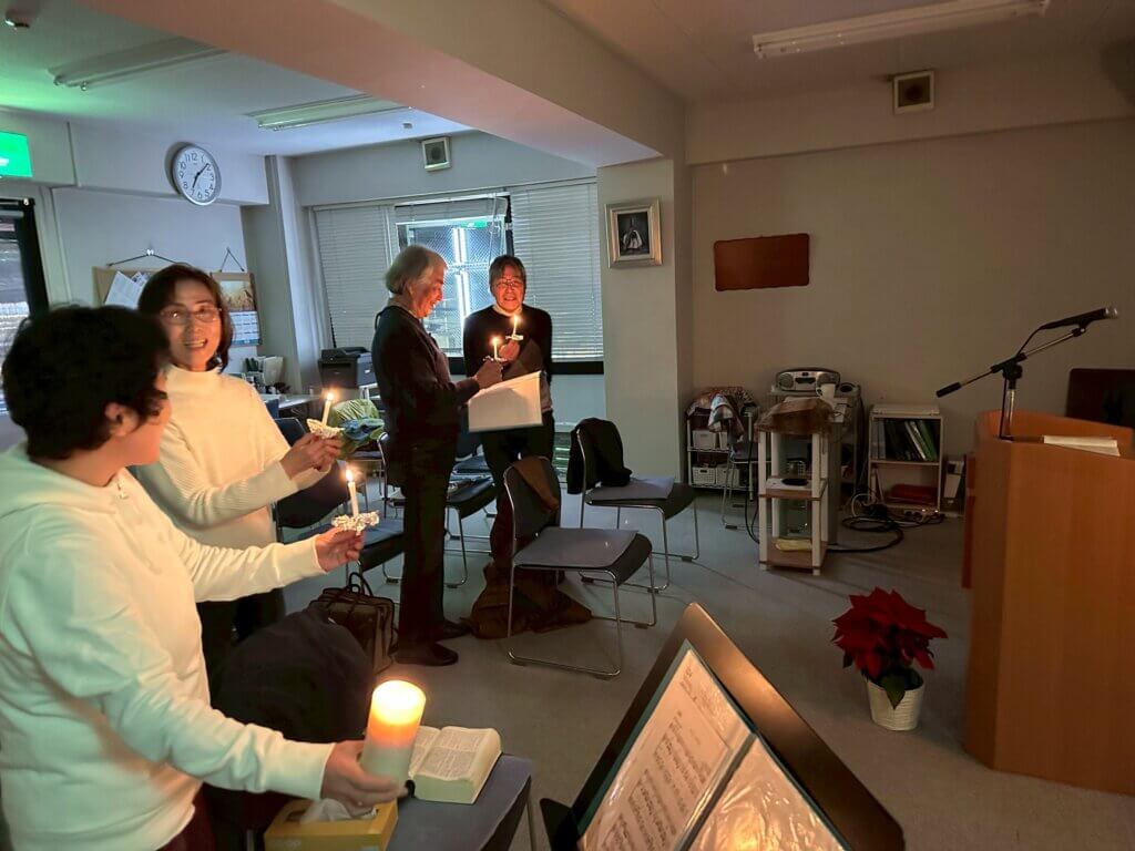 クリスマスキャンドルサービス　