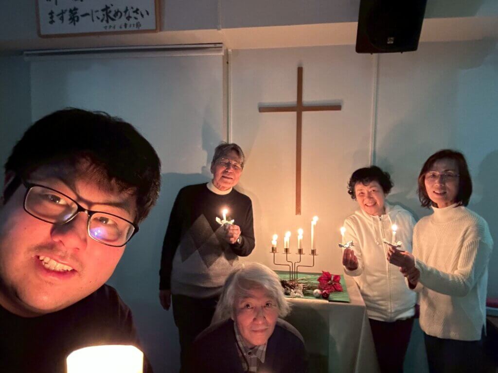 クリスマスキャンドルサービス　