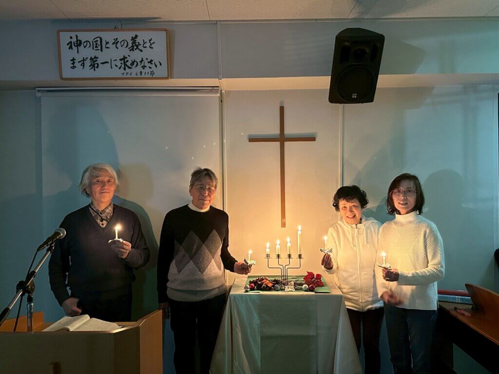 クリスマスキャンドルサービス　